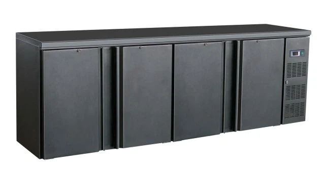 Barkühler Schwarz 4 Türen 698LTR