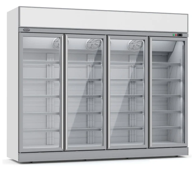 Tiefkühlschrank mit 4 Glastüren INS-2060F