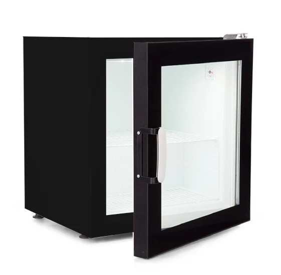 Tischmodell Tiefkühlschrank mit Glastür für Eis