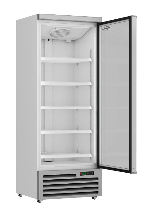 Kühlschrank mit Glastür JDE-600L weiß