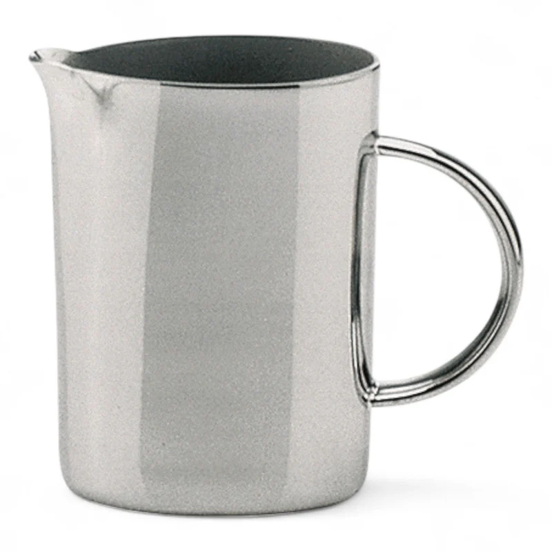 1 Stück Hepp Milchkanne versilbert 0,15 L