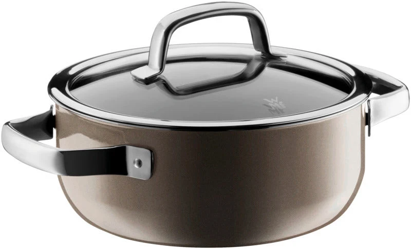 WMF Bratentopf Fusiontec Min 20cm Dark Brass – Cromargan® Edelstahl 18/10, poliert