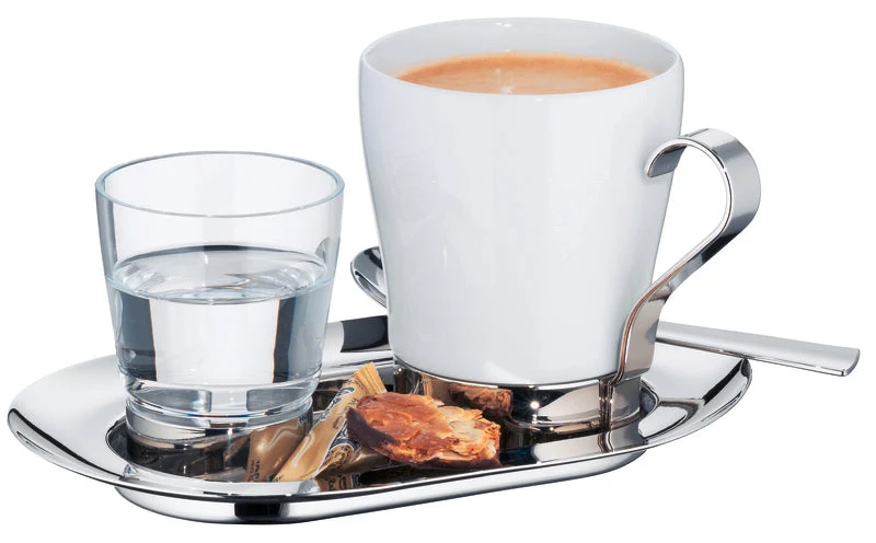 WMF Café creme -Set KaffeeKultur, 6er Set – Cromargan® Edelstahl 18/10, poliert