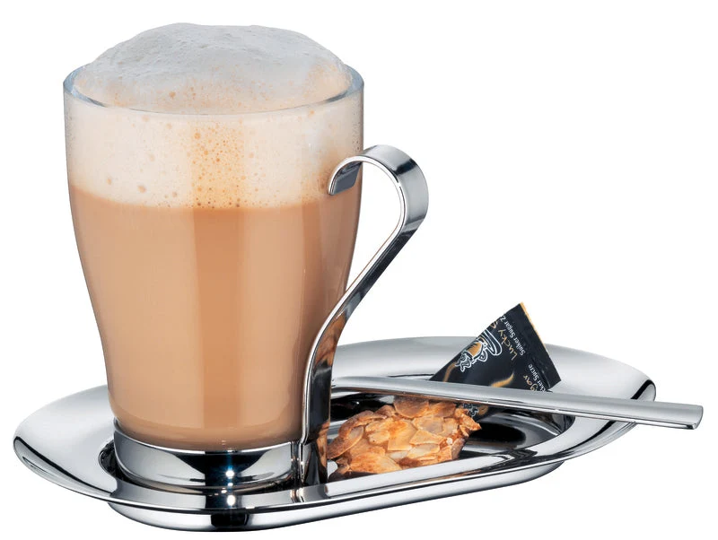 WMF Milchkaffee KaffeeKultur, 6er Set – Cromargan® Edelstahl 18/10, poliert