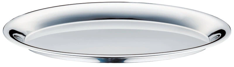WMF Tablett 29 x 22,5 cm oval versilbert