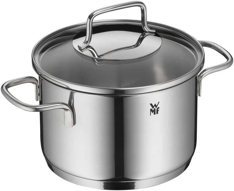 WMF Fleischtopf mit Deckel ASTORIA 16 cm – Cromargan® Edelstahl 18/10, poliert