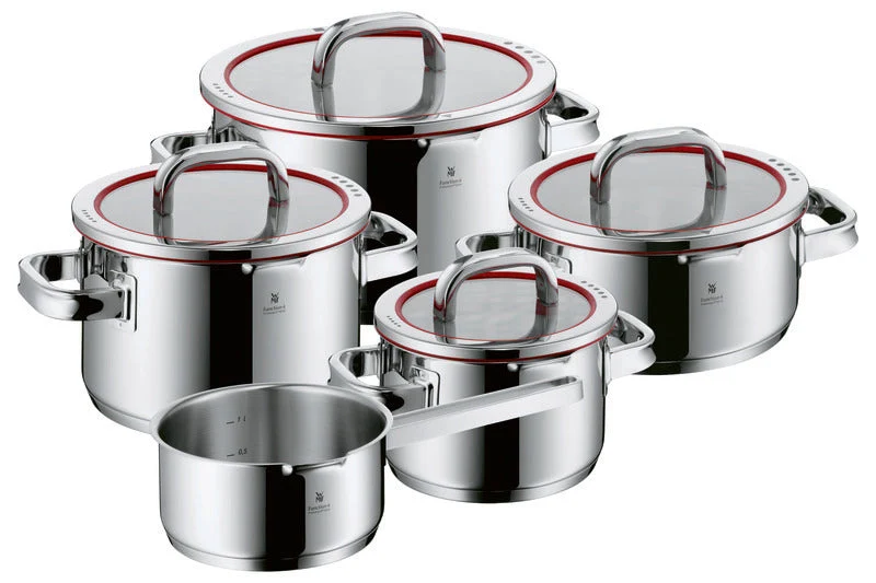 WMF Topf-Set FUNCTION 4 5-tlg. – Cromargan® Edelstahl 18/10, poliert