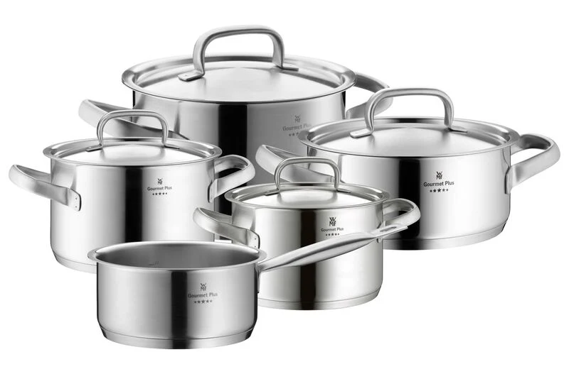 WMF Topf-Set Gourmet Plus 5-tlg. – Cromargan® Edelstahl 18/10, poliert