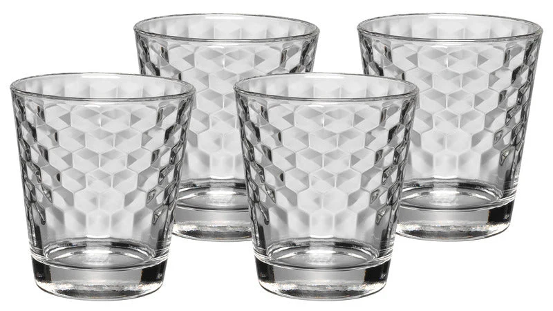 WMF Tumbler im Honeycomb Design,Set 4-tlg.