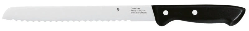 WMF Brotmesser CLASSIC LINE 34 cm – Cromargan® Edelstahl 18/10, poliert