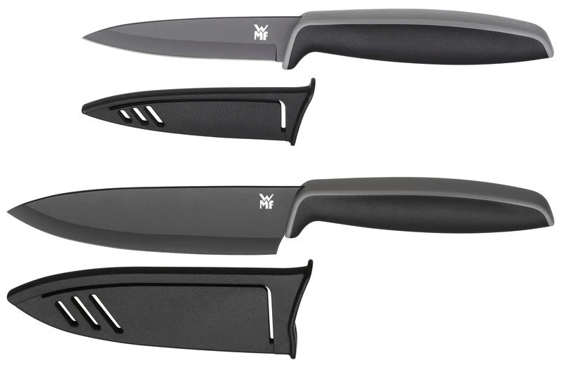 WMF Messerset Touch 2-tlg. schwarz – Cromargan® Edelstahl 18/10, poliert