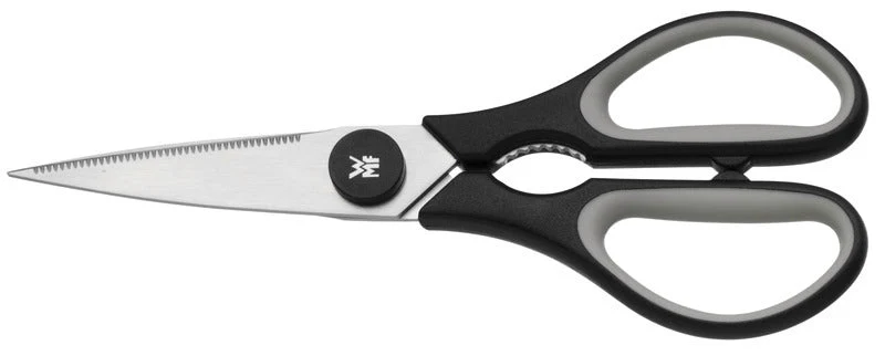 WMF Küchenschere Touch, schwarz – Cromargan® Edelstahl 18/10, poliert