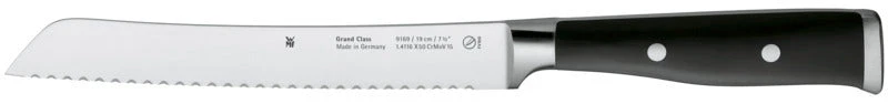 WMF Brotmesser GRAND CLASS 19 cm PC – Cromargan® Edelstahl 18/10, poliert